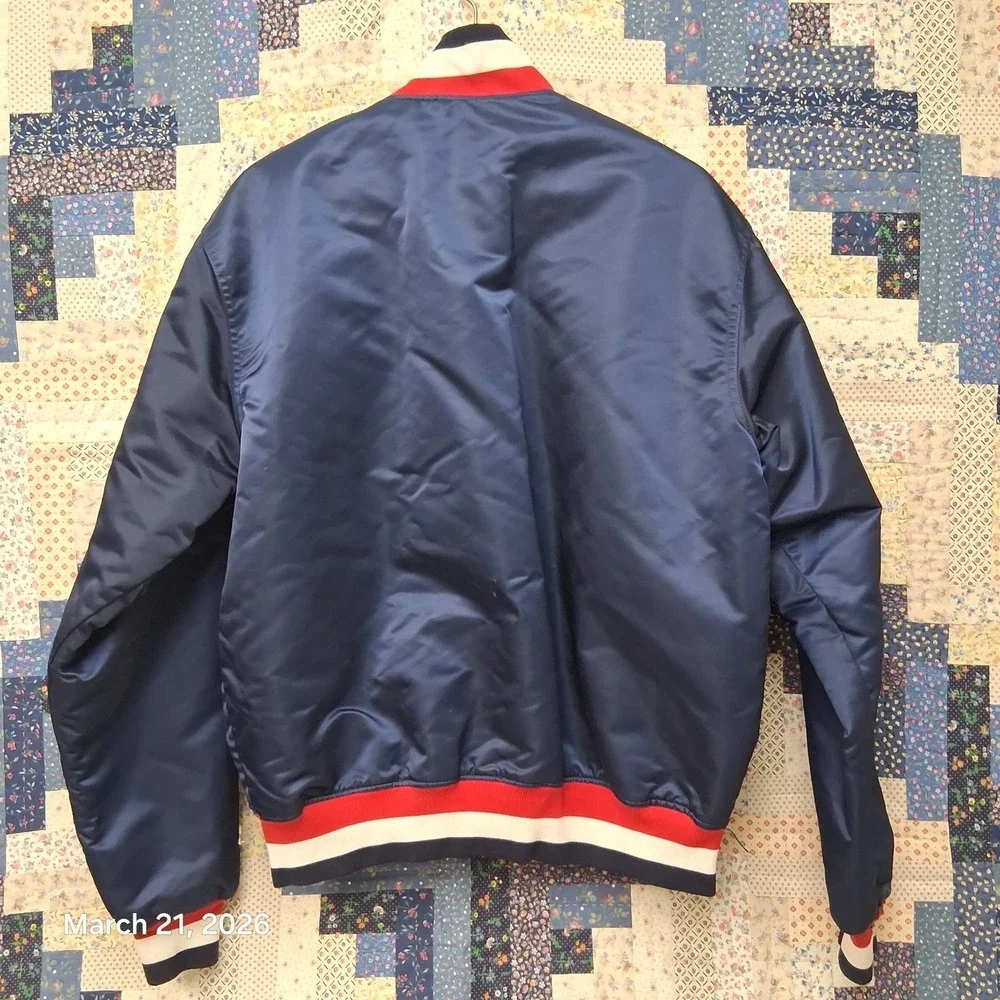 Vintage Minnesota Twins Starter Diamond Collection MLB Satin Snap Jacket Size XL